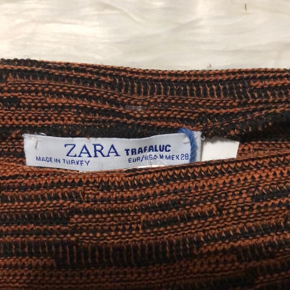 Zara trafaluc knit top medium - Picture 5 of 6